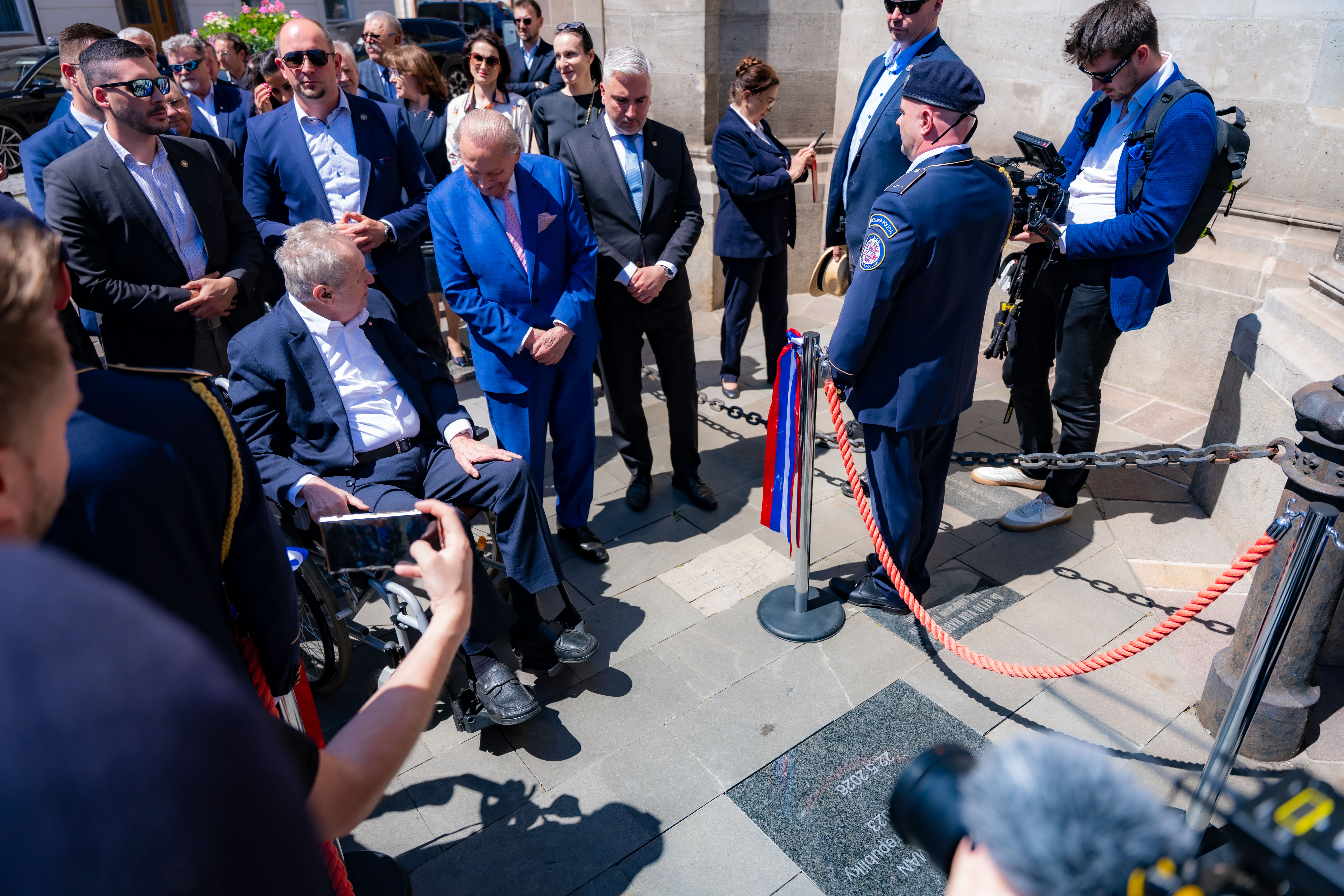 Prezident ZEMAN V Kosiciach so Schusterom -1-33